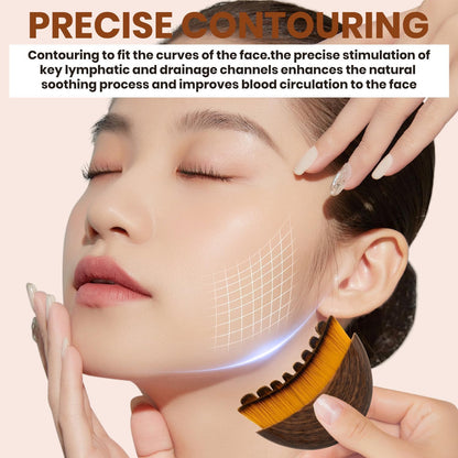 Lymphatic contour face brush product view 5