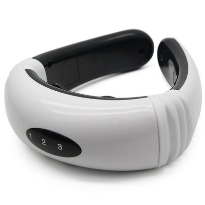 Electric neck massager with heat and pulse modes product view 6