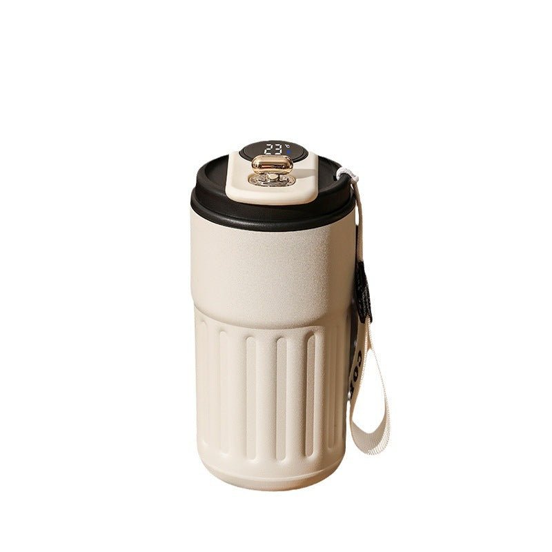 Smart thermos bottle 450ml digital temperature product view 6