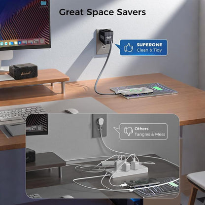 GaN fast charger portable wall adapter product view 6