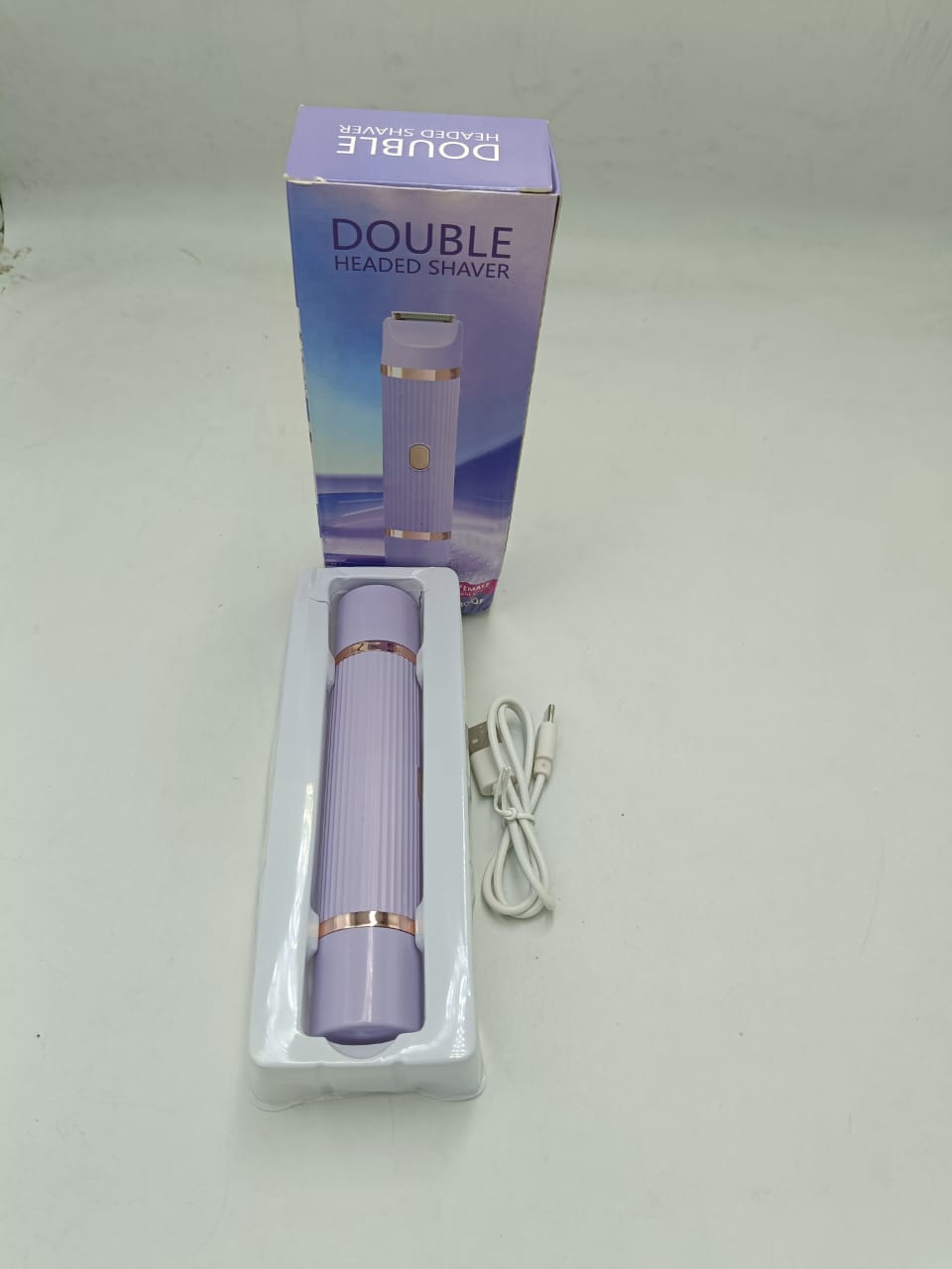 Double head electric shaver wet and dry alternate view 6