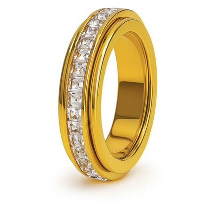 Anxiety spinner ring gold tone product view 6