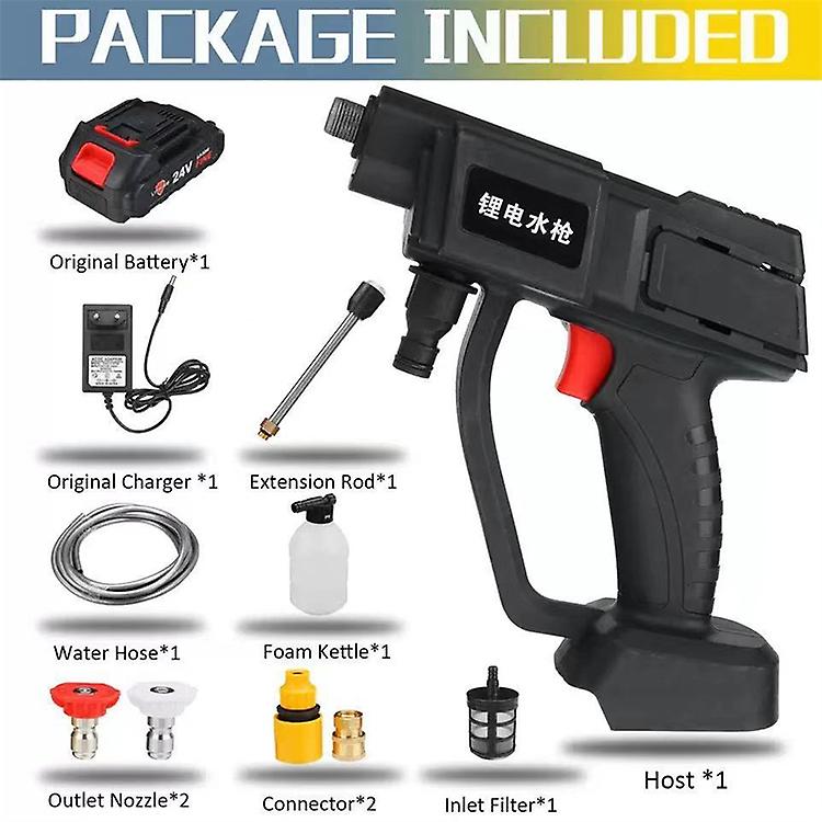 Cordless pressure washer 24V rechargeable product view 6
