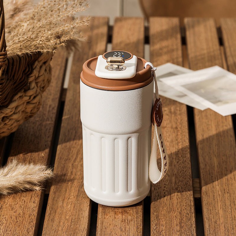 Smart thermos bottle 450ml digital temperature product view 7