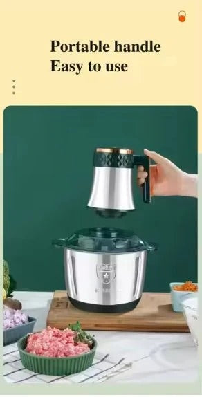 Food chopper for kitchen preparation