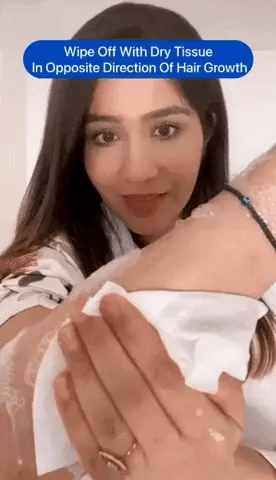 Silky Beauty Hair Removal Spray demonstration