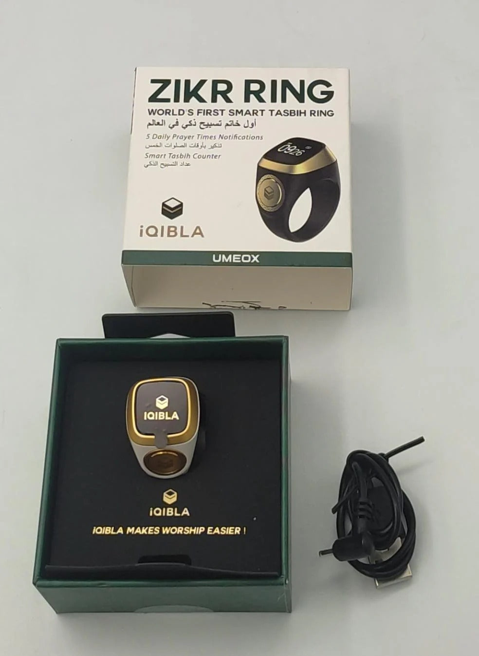 Digital Zikr Ring – Tasbeeh Counter