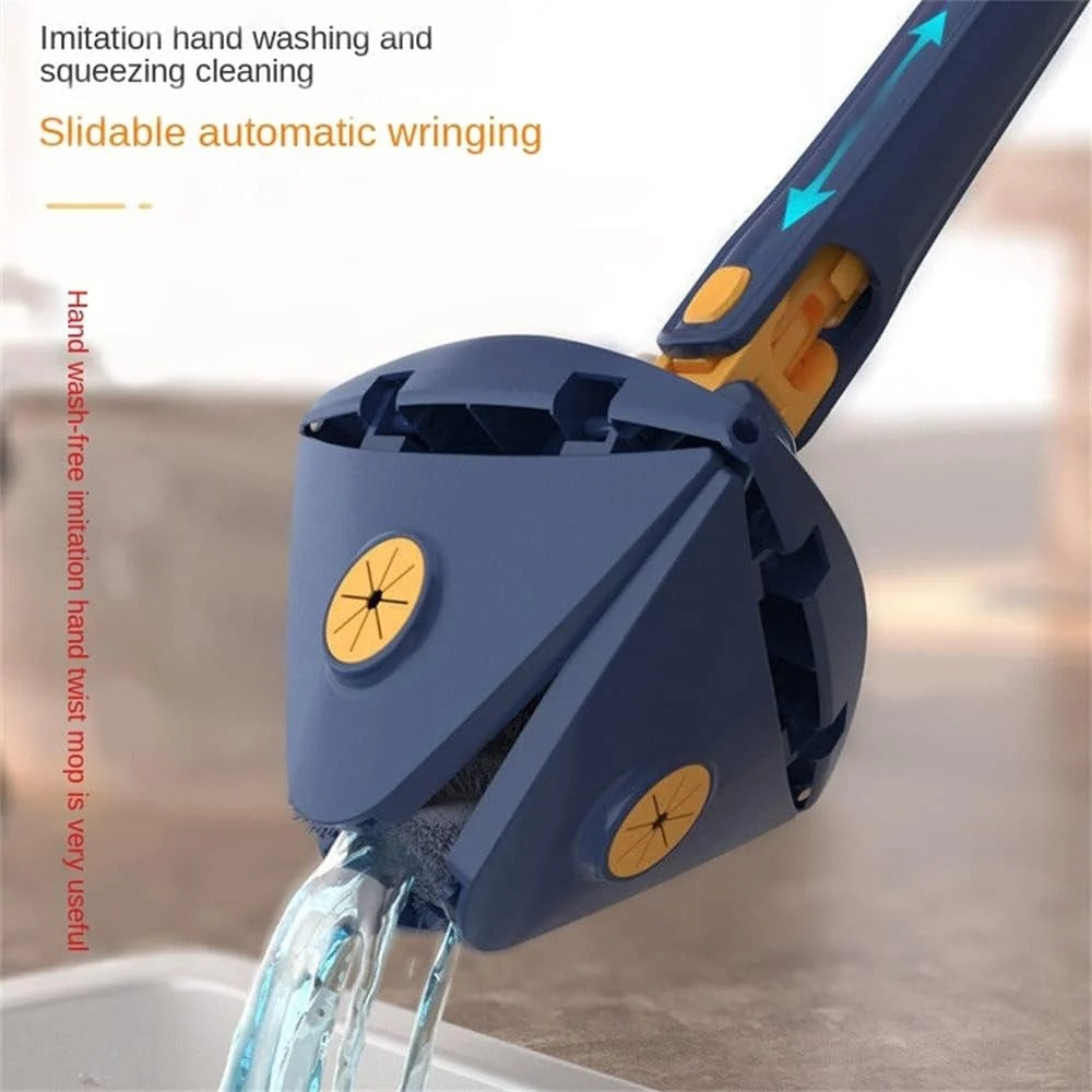 360° Rotating Spin Mop with Adjustable Handle