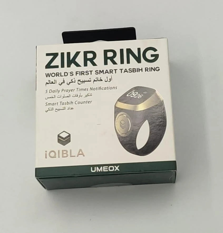 Digital Zikr Ring – Tasbeeh Counter