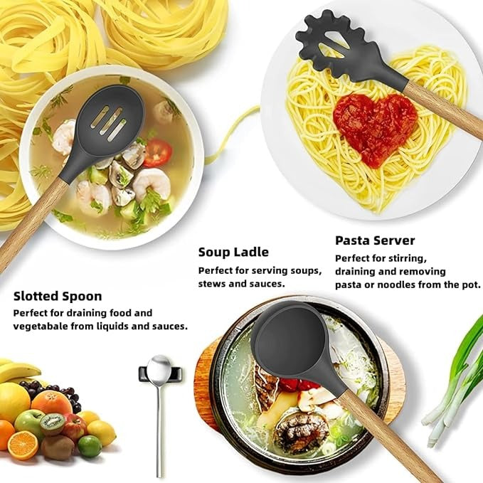 12-Piece Cooking Utensils Set