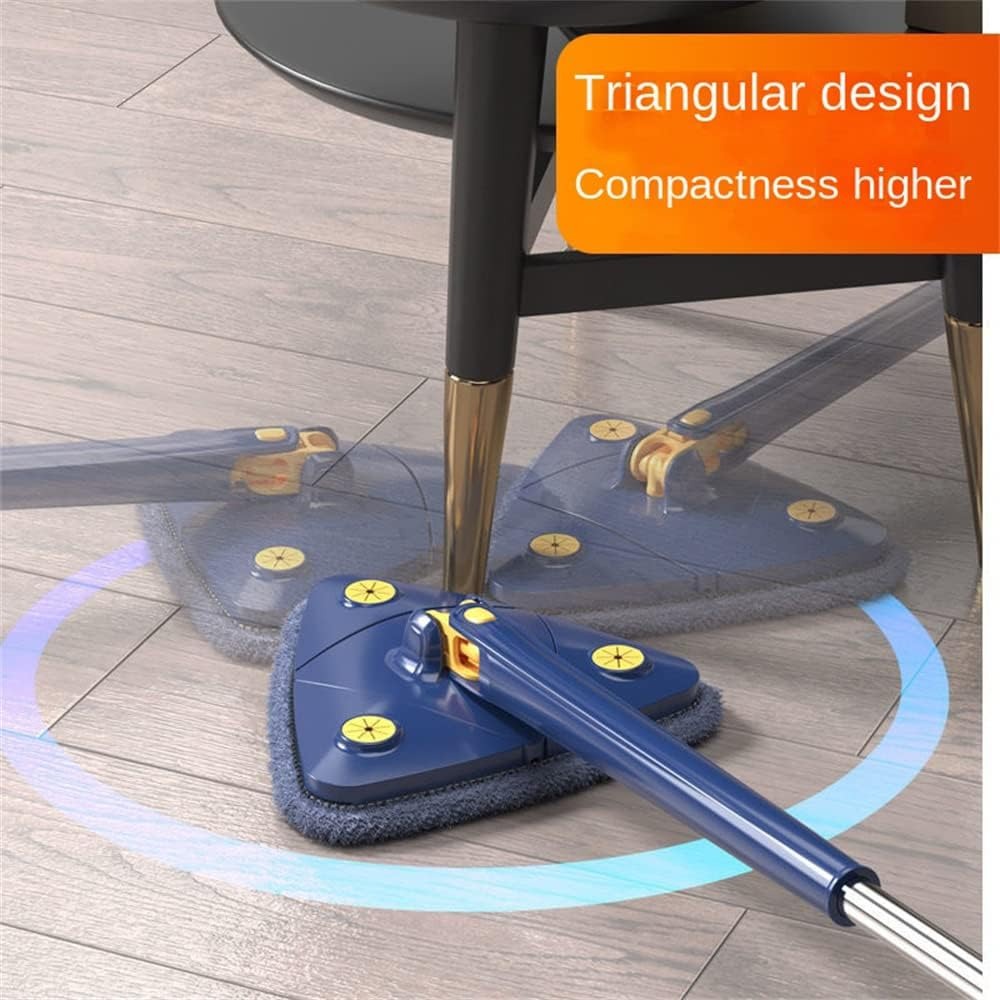 360° Rotating Spin Mop with Adjustable Handle