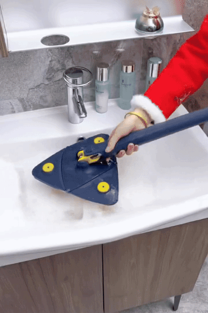 360° Rotating Spin Mop with Adjustable Handle