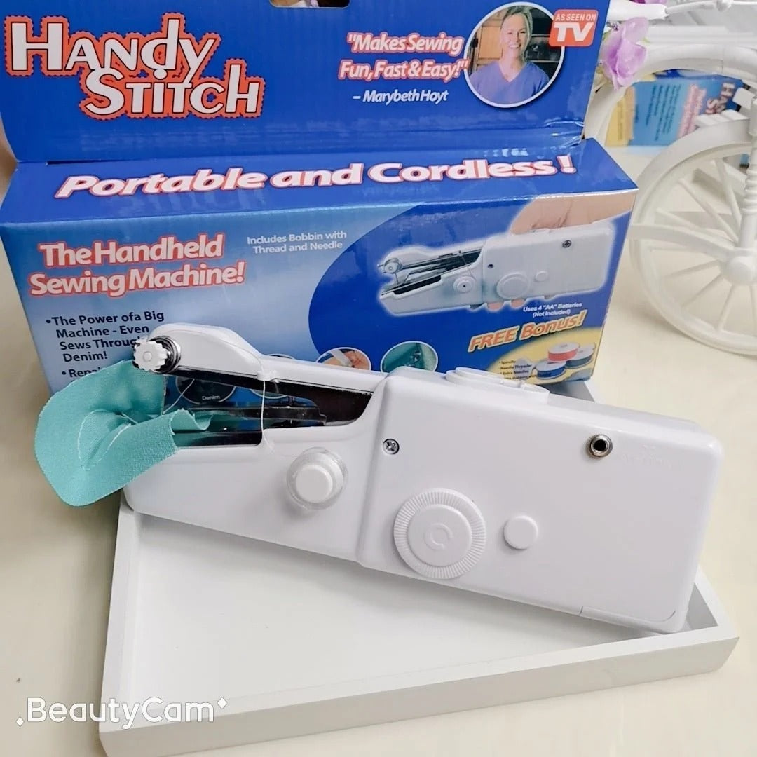 Portable handheld sewing machine product view 4