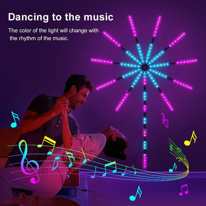 Smart Firework LED lights product view 3