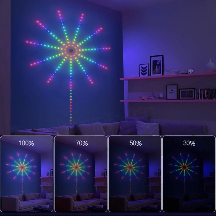 Smart Firework LED lights product view 2